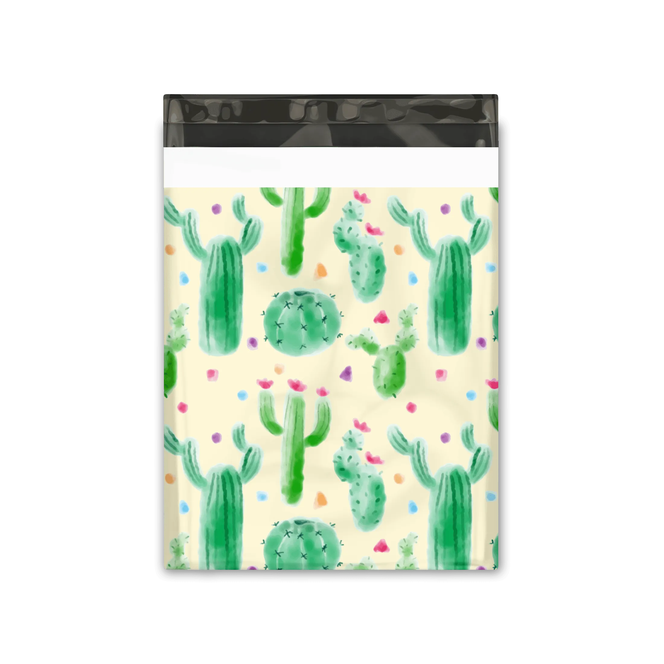 10x13 Cactus Designer Poly Mailers Shipping Envelopes Premium Printed Bags