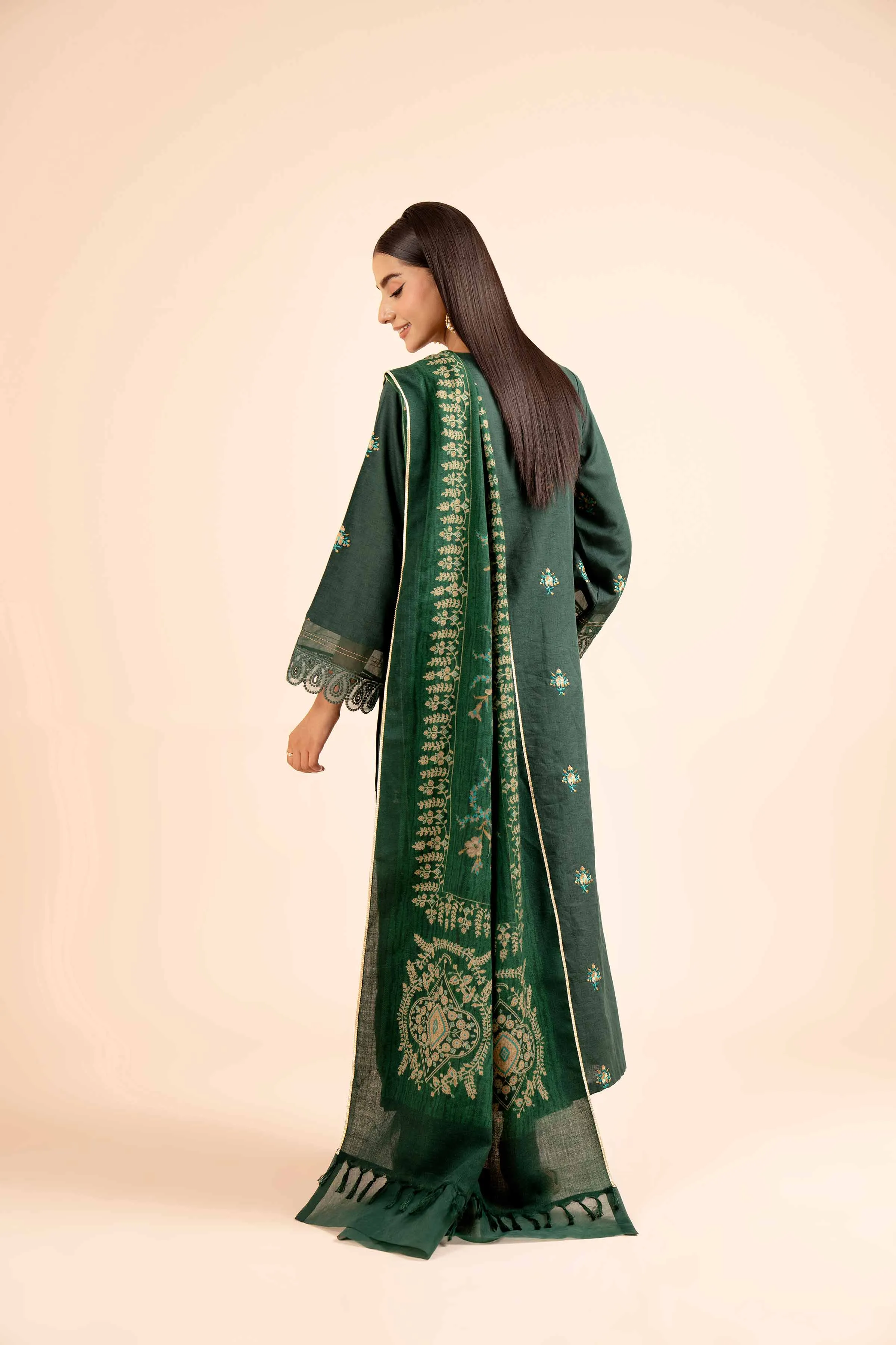 3 Piece - Embroidered Suit - 42404255