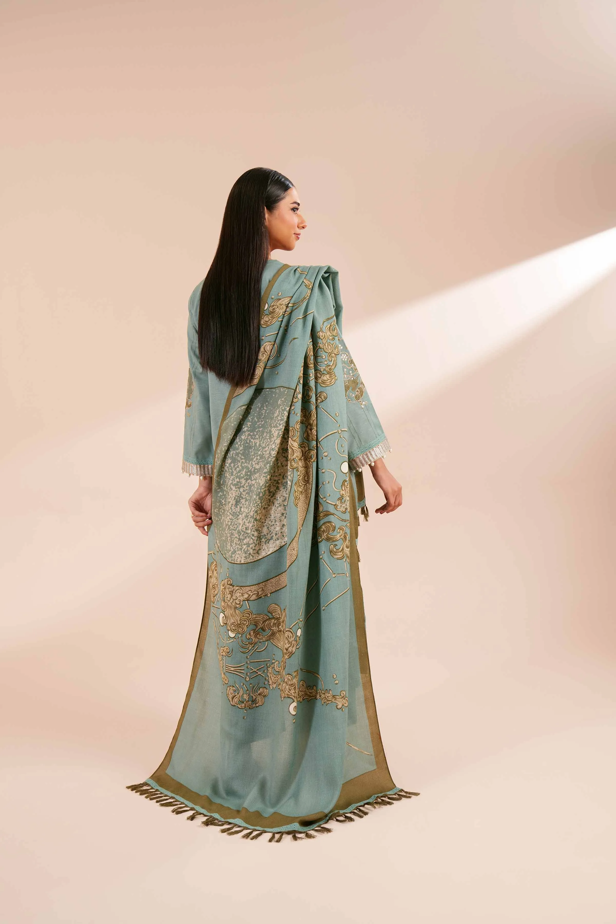 3 Piece - Embroidered Suit - 42404265