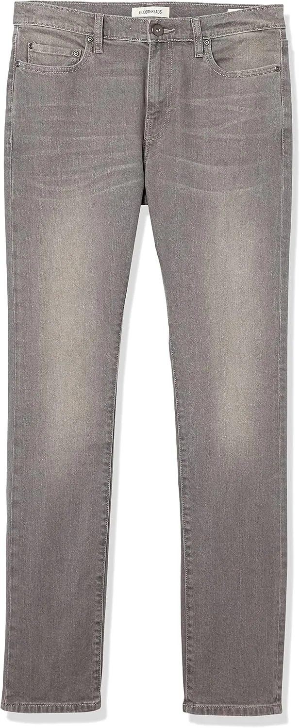 Amazon Essentials Men's Jeans, Skinny-Fit Comfort Stretch (Formerly Goodthreads)