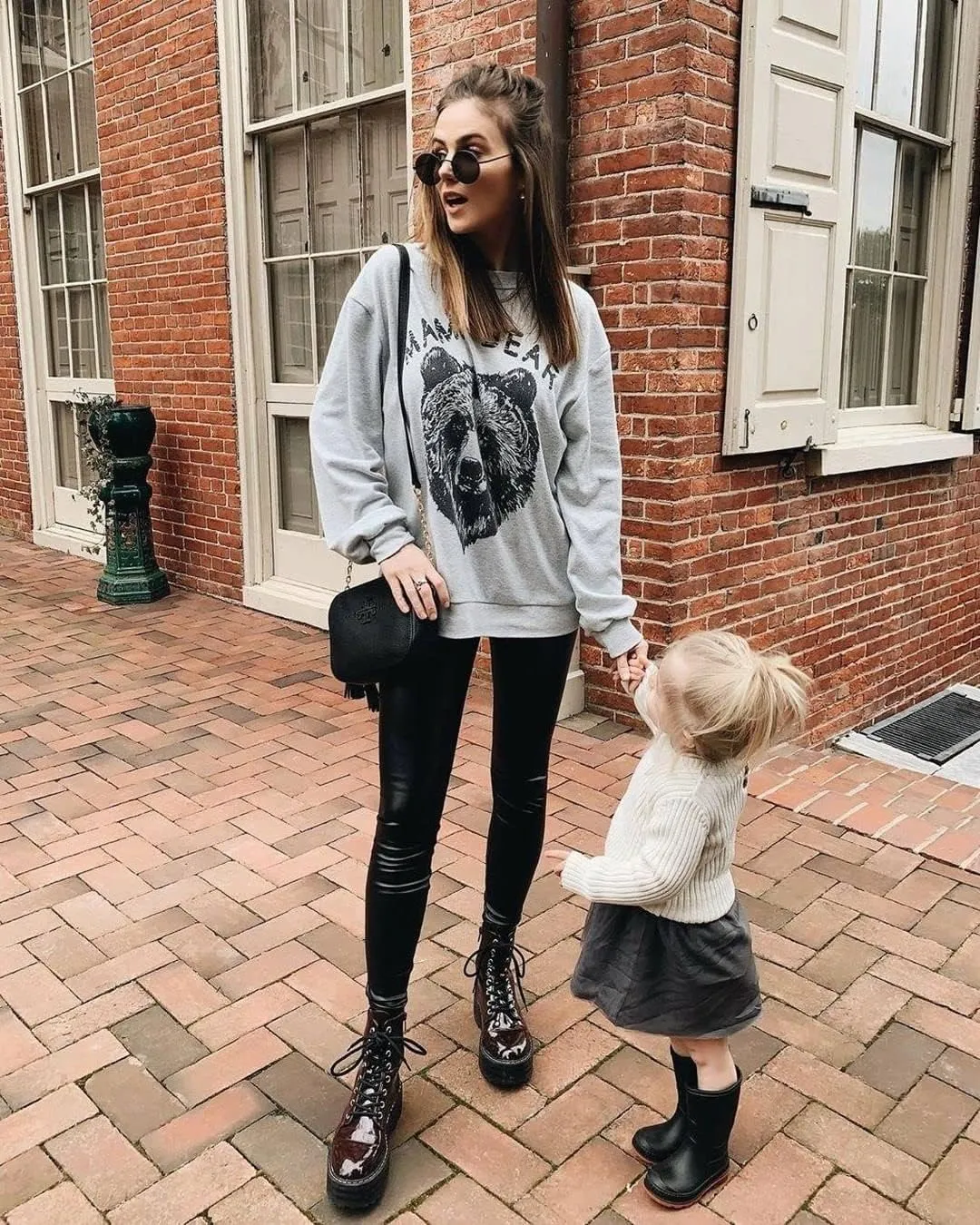 Blooming Jelly Womens Mama Sweatshirt Crewneck Loose Fit Soft Cute Long Sleeve Tops Ladies Graphic Casual Fall Mom Shirts