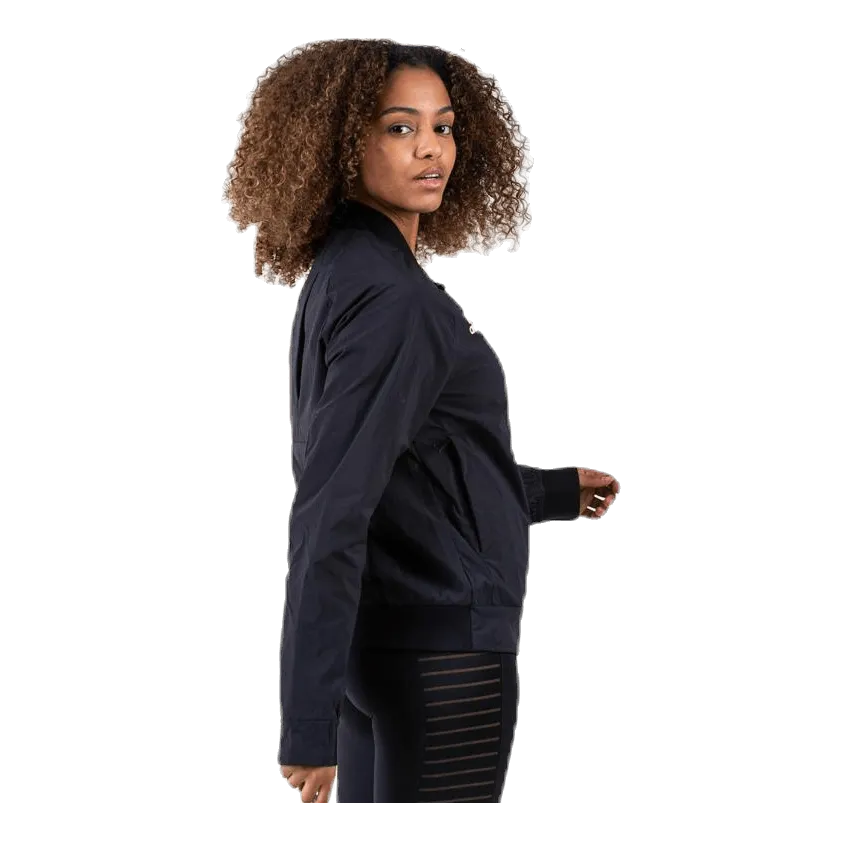 Bomber Jacket White/Black