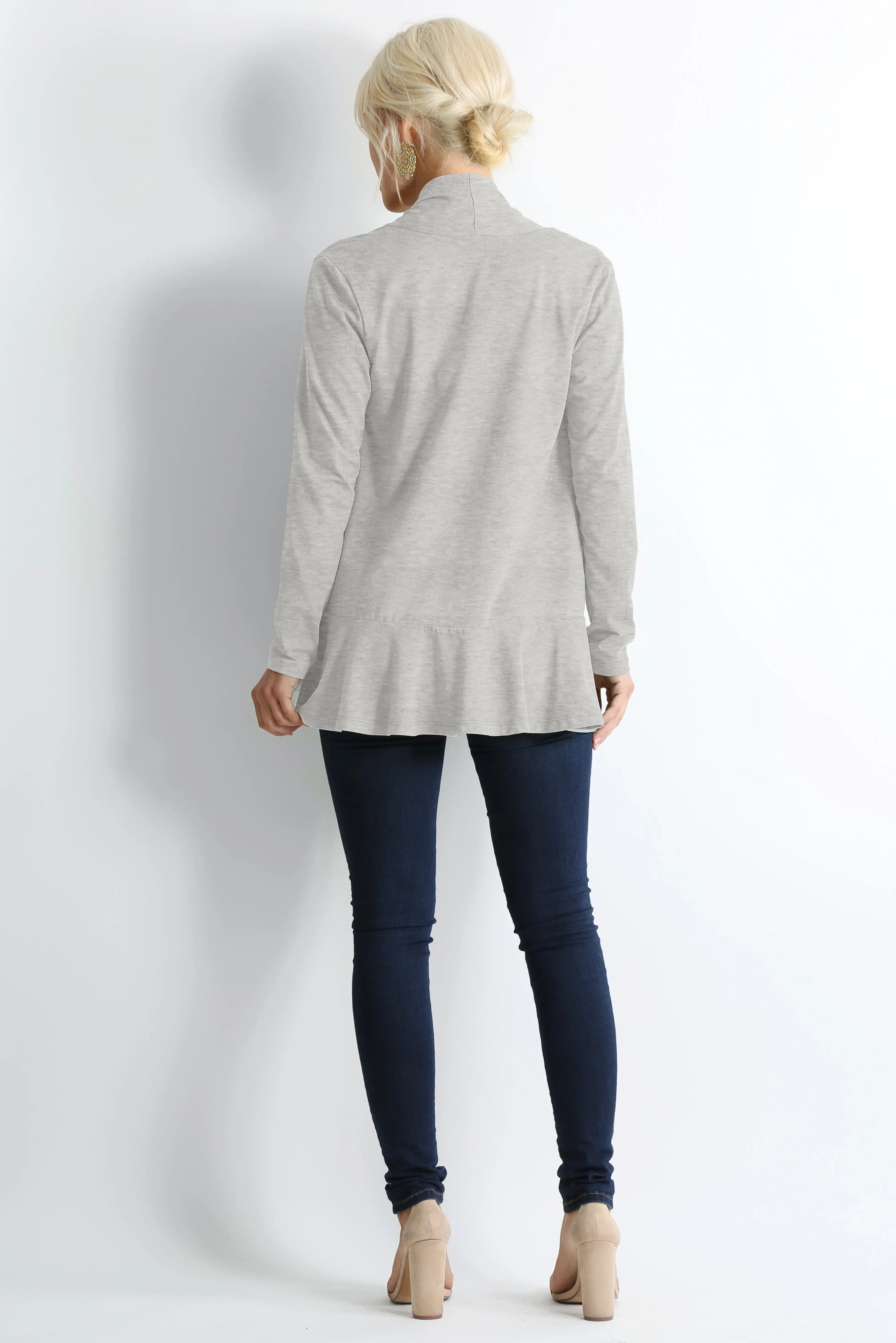 Classy In Ruffles Cardigan