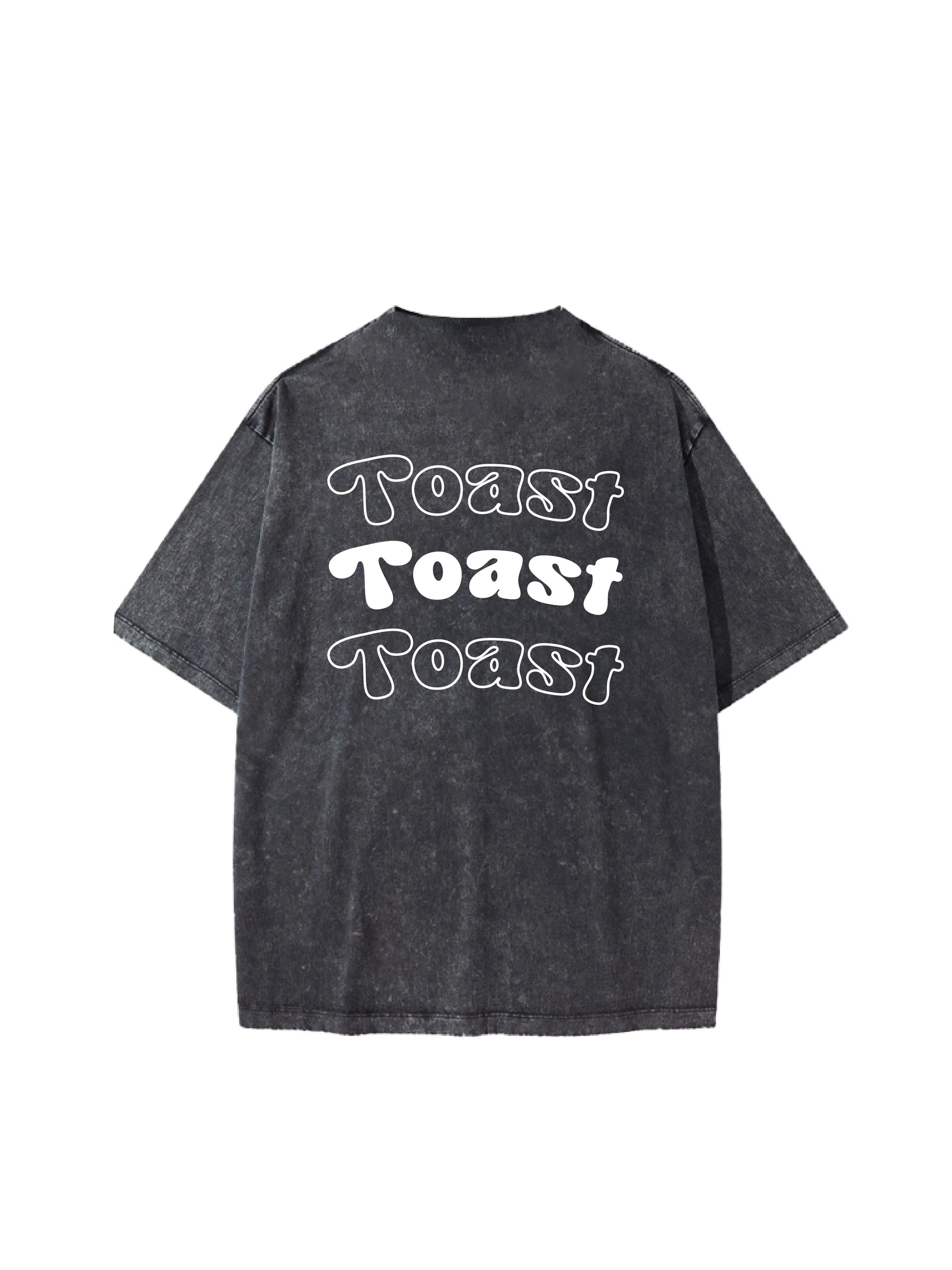 [EM] Toast Logo Adult T-Shirt Collection DARK GREY