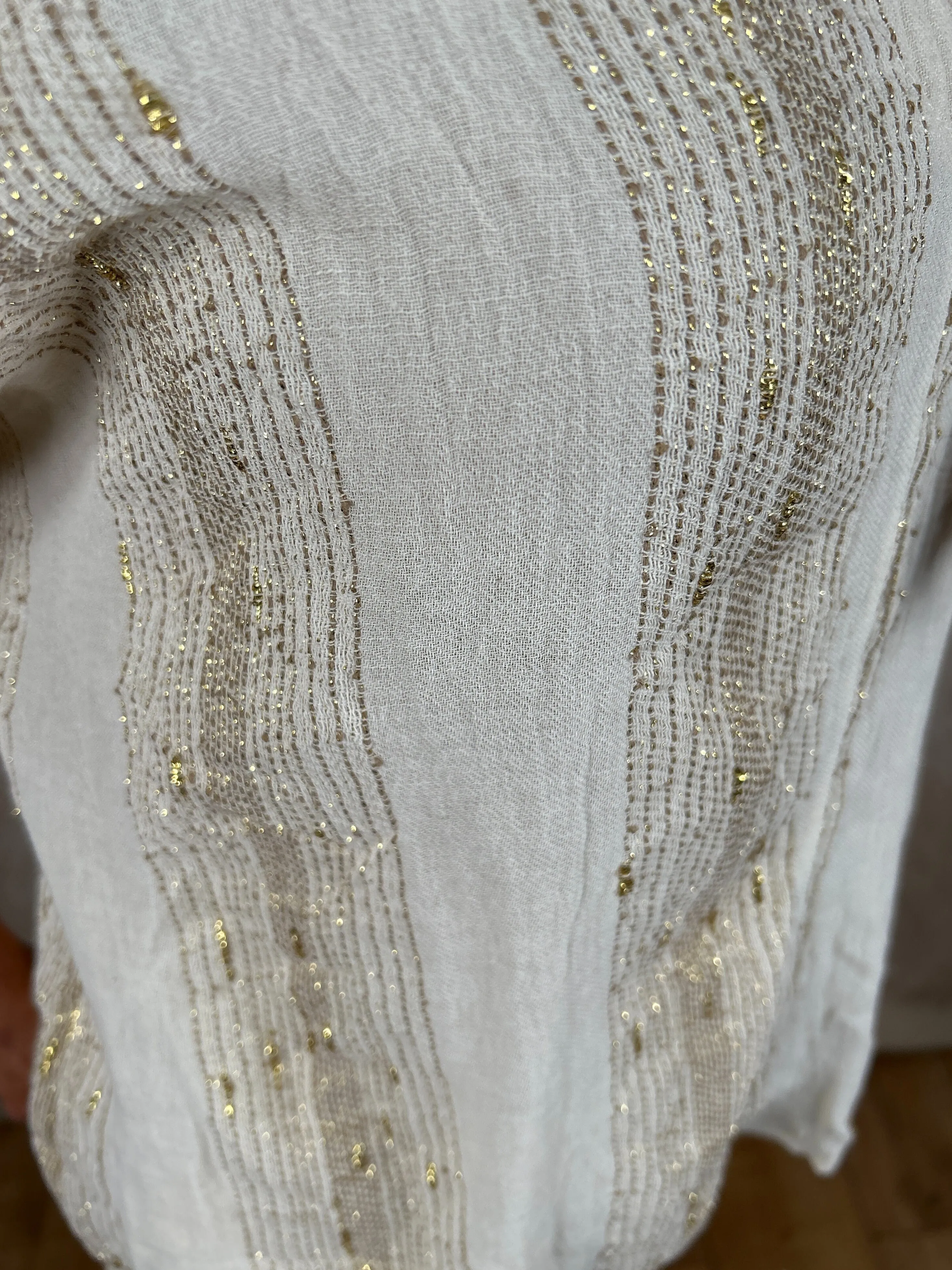 Glenda Gold Linen Set