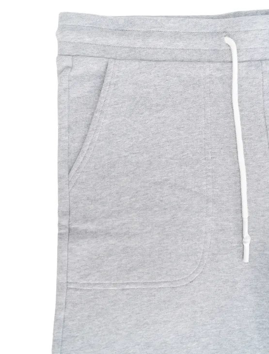 Grey Melange Sweatshorts
