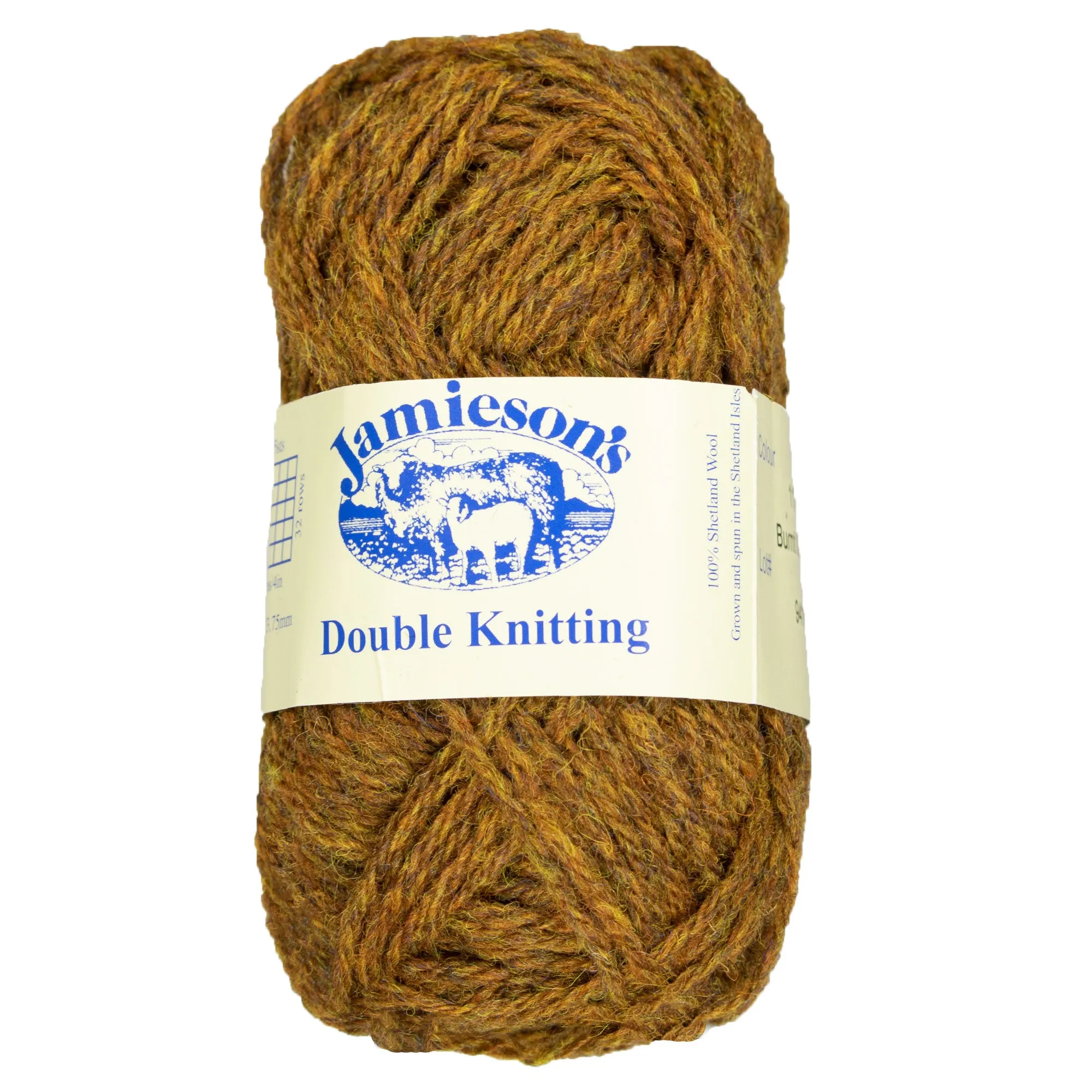 Jamieson's of Shetland Double Knitting Yarn - 1190 Burnt Umber