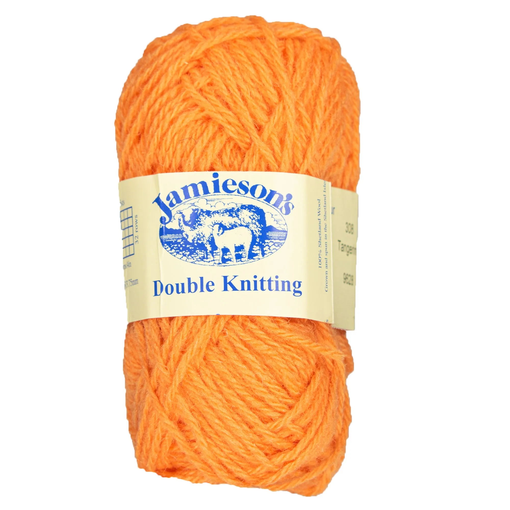 Jamieson's of Shetland Double Knitting Yarn - 308 Tangerine