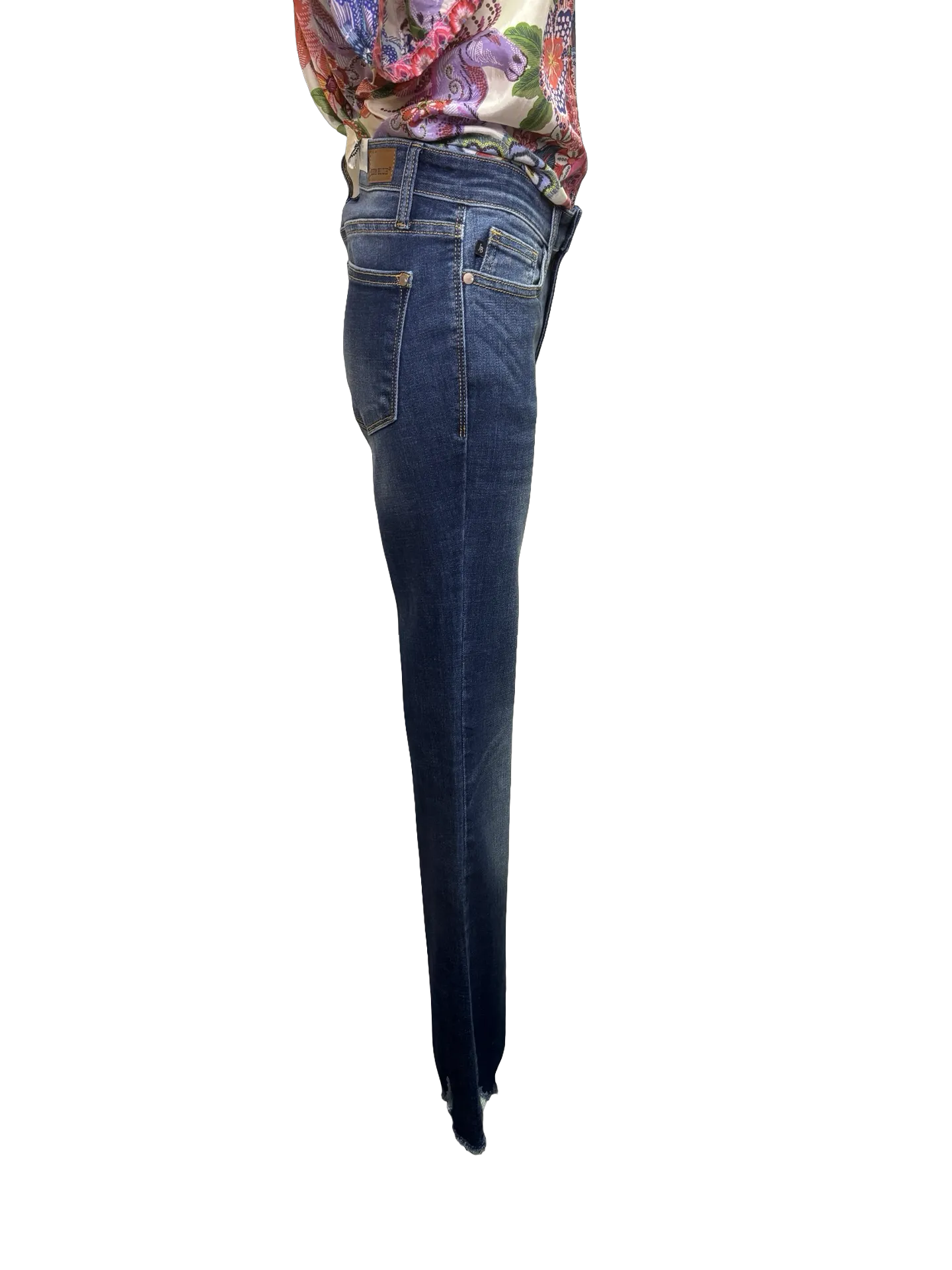 Judy Blue MR Non Distressed Hem Bootcut Jean