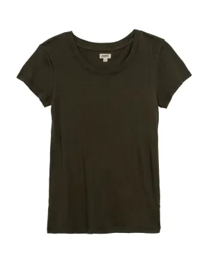 L'AGENCE CORY SCOOP NECK TEE