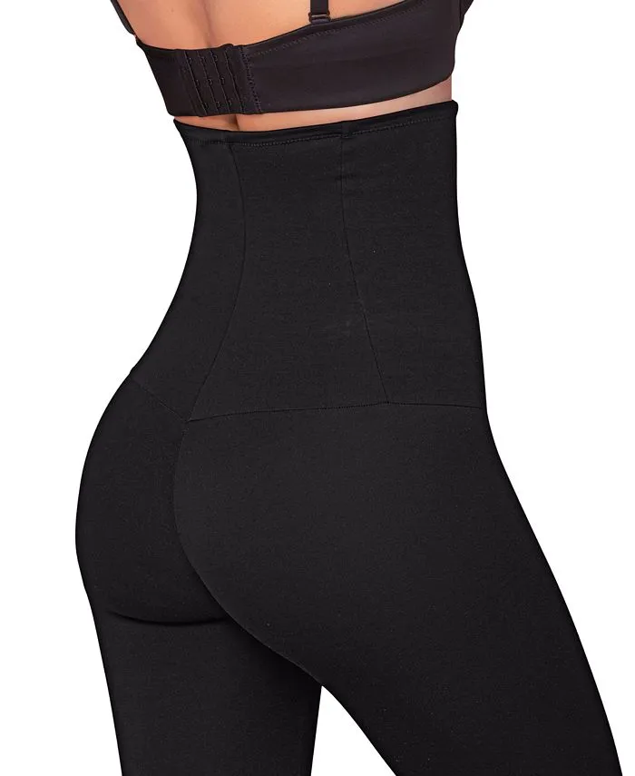 Leonisa Women's Extra High Waist Compression Leggings, Black