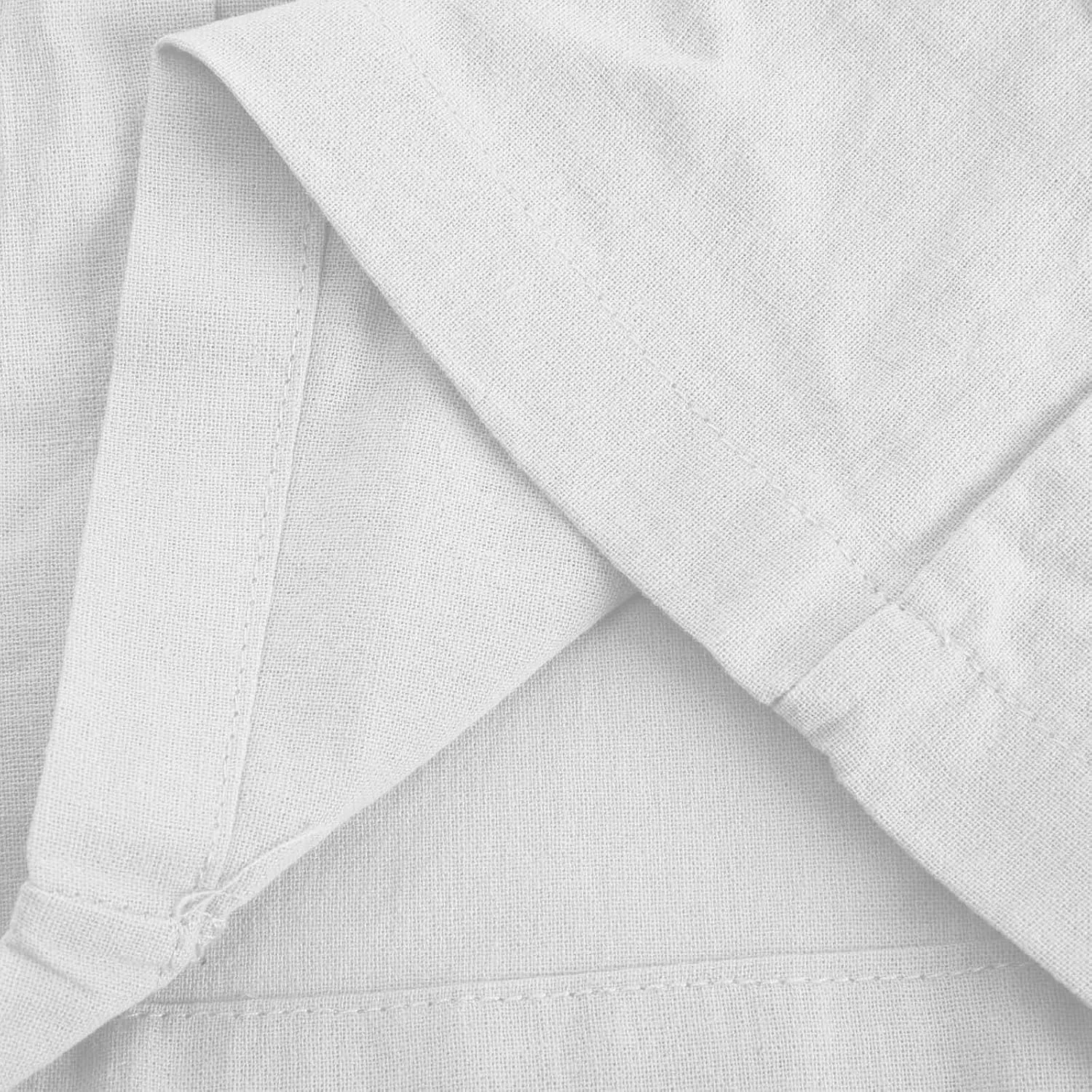 Linen Pants for Men 2023 Casual Stylish Drawstring Cotton Trousers Regular Fit Elastic Waist Solid Straight Legs