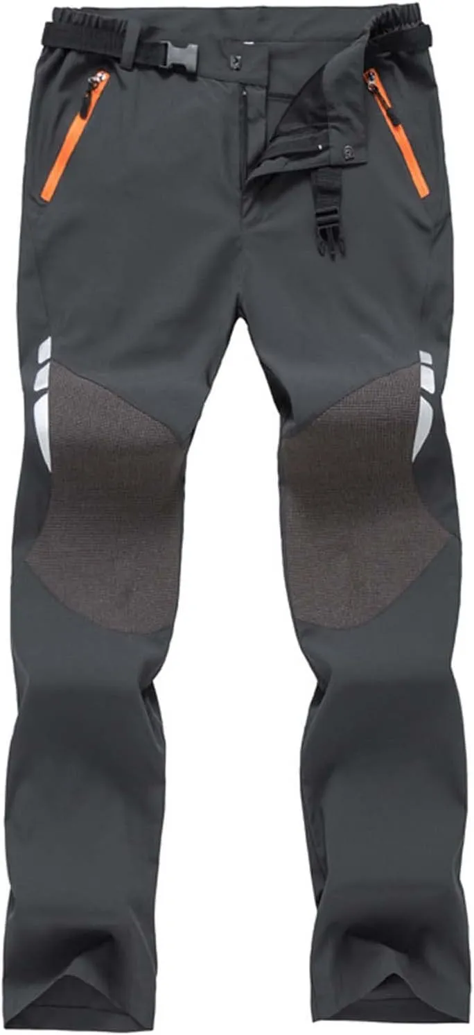 Men's Athletic Pants Fashion Stylish Plush Thickened Assault Pant Casual Loose Color Block Hiking Sweatpants 2023