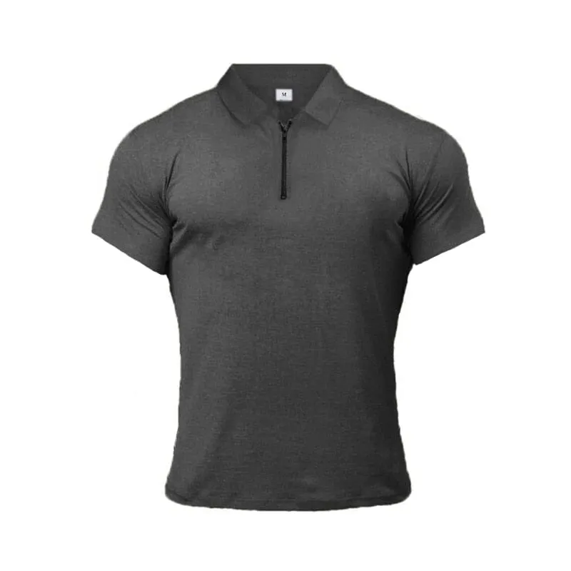 Men's thiery  muscle polo