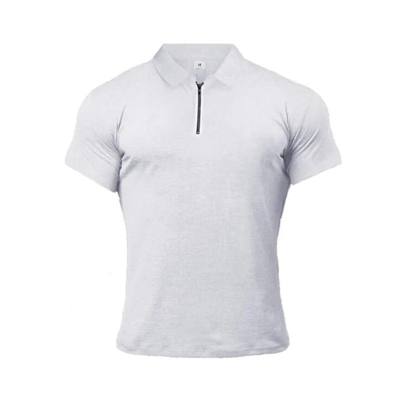 Men's thiery  muscle polo