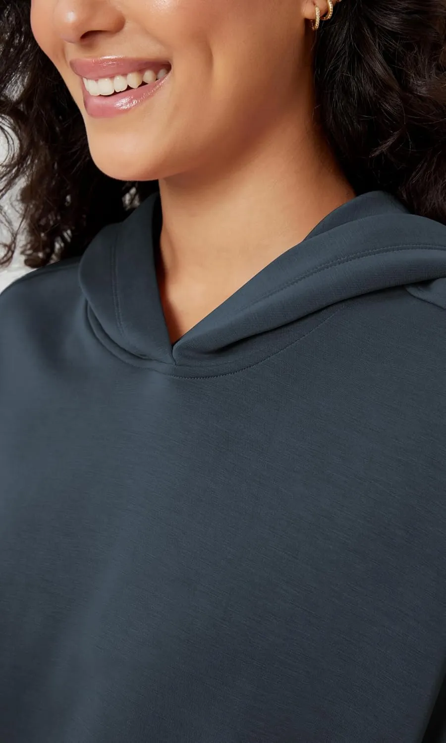 ODODOS Women's Modal Soft Oversized Hoodies Long Sleeve Hooded Sweatshirts Pullover Top with Kangaroo Pocket