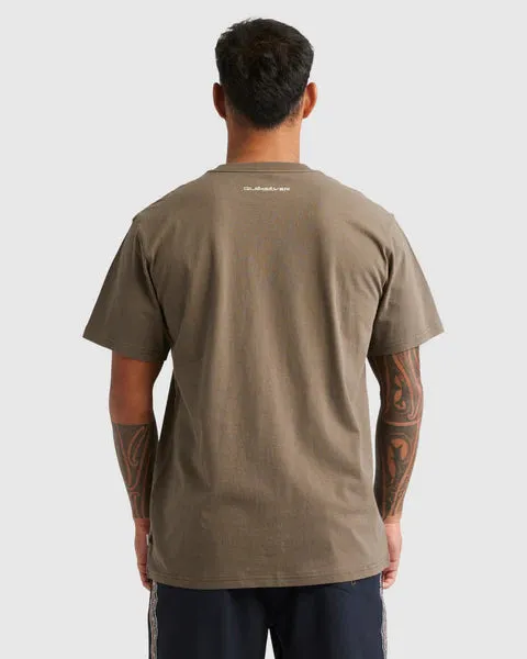 Quiksilver Ta Kehu - Men's Kowhaiwhai Mangopare Panel T-Shirt