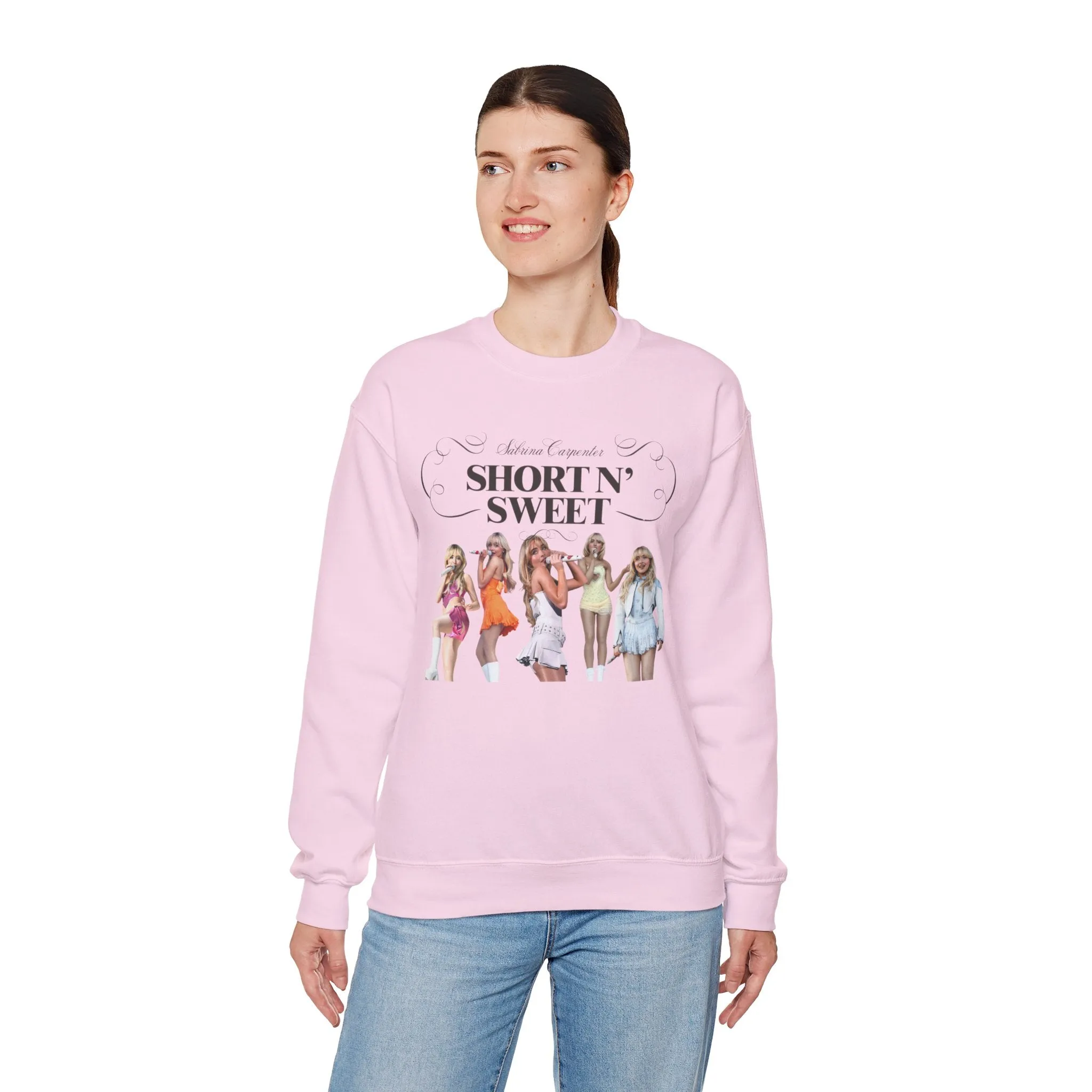 Sabrina Carpenter Short N Sweet tour Unisex Crewneck Sweatshirt
