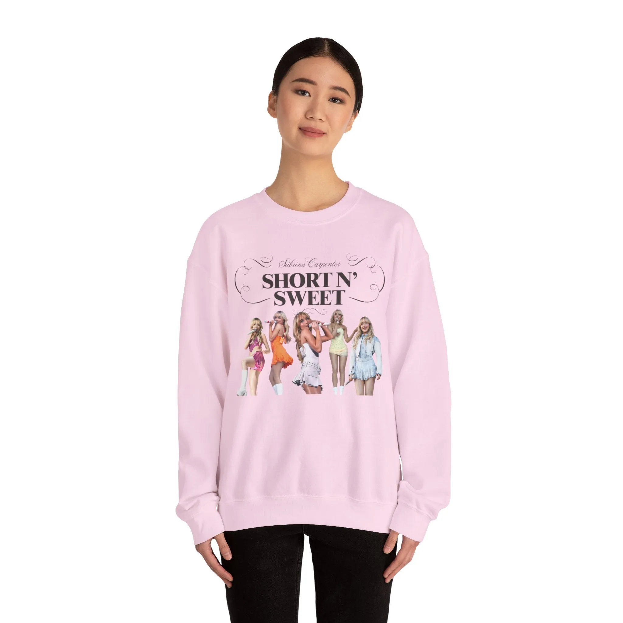 Sabrina Carpenter Short N Sweet tour Unisex Crewneck Sweatshirt