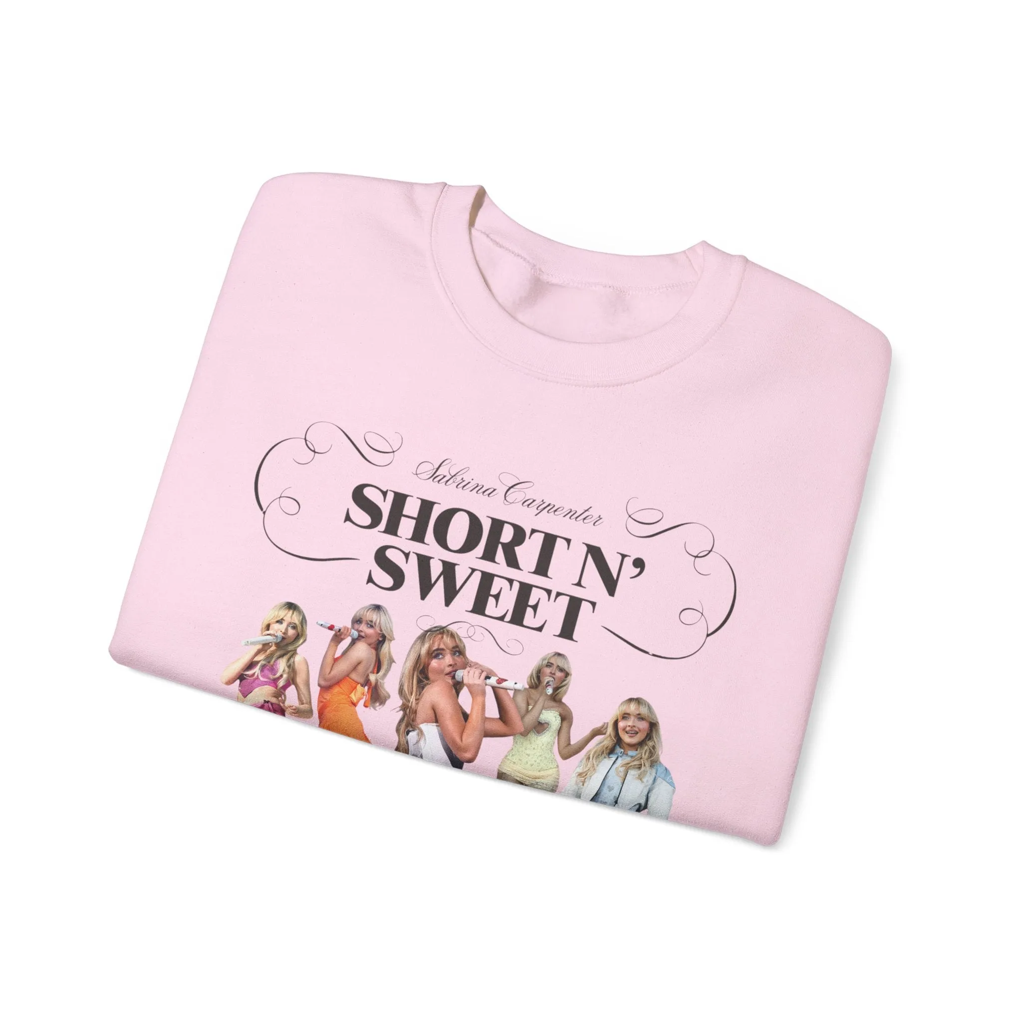 Sabrina Carpenter Short N Sweet tour Unisex Crewneck Sweatshirt