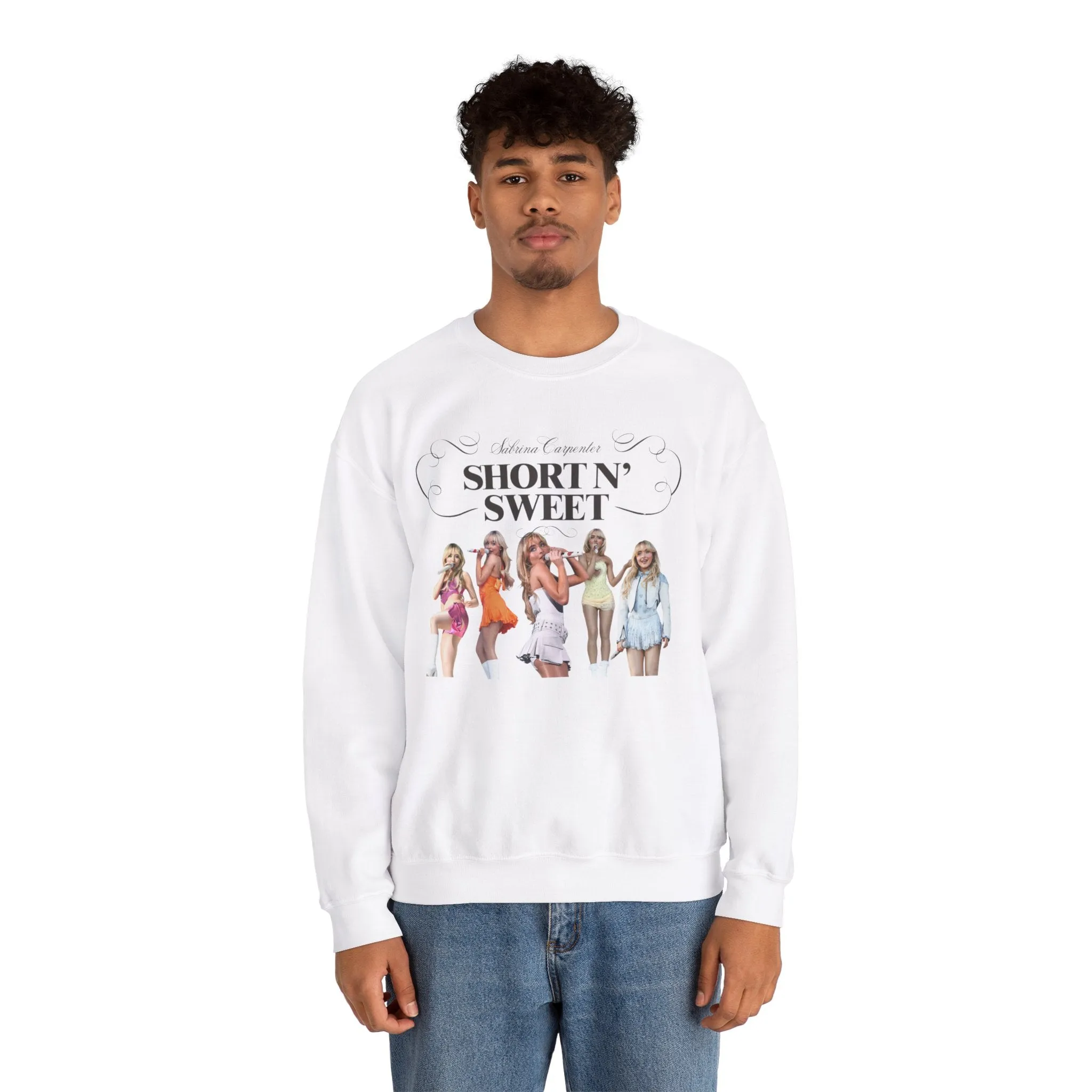 Sabrina Carpenter Short N Sweet tour Unisex Crewneck Sweatshirt
