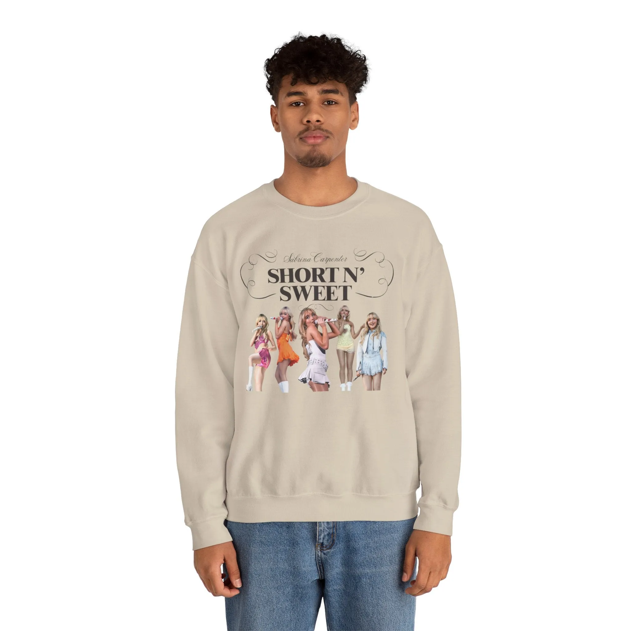 Sabrina Carpenter Short N Sweet tour Unisex Crewneck Sweatshirt