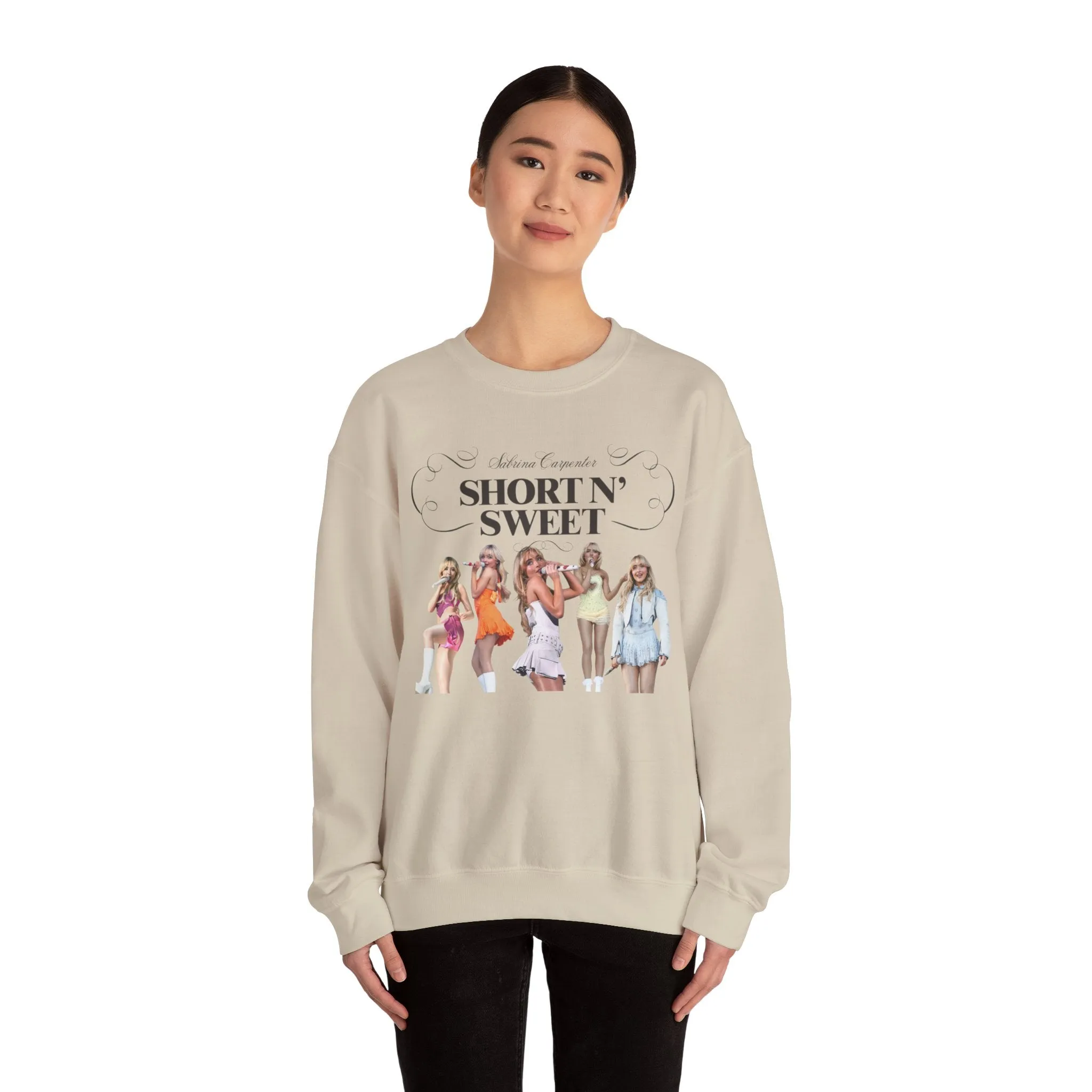 Sabrina Carpenter Short N Sweet tour Unisex Crewneck Sweatshirt