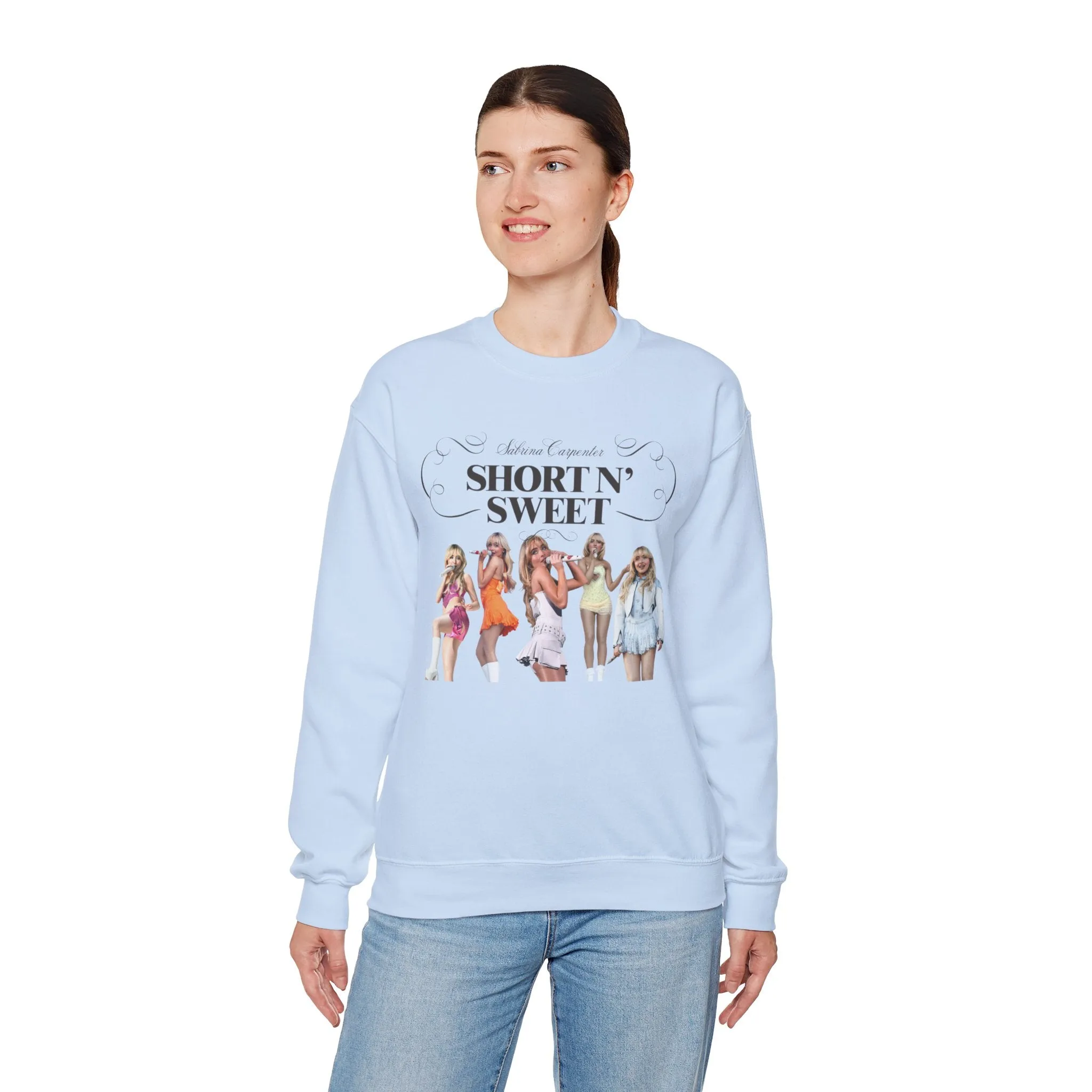 Sabrina Carpenter Short N Sweet tour Unisex Crewneck Sweatshirt
