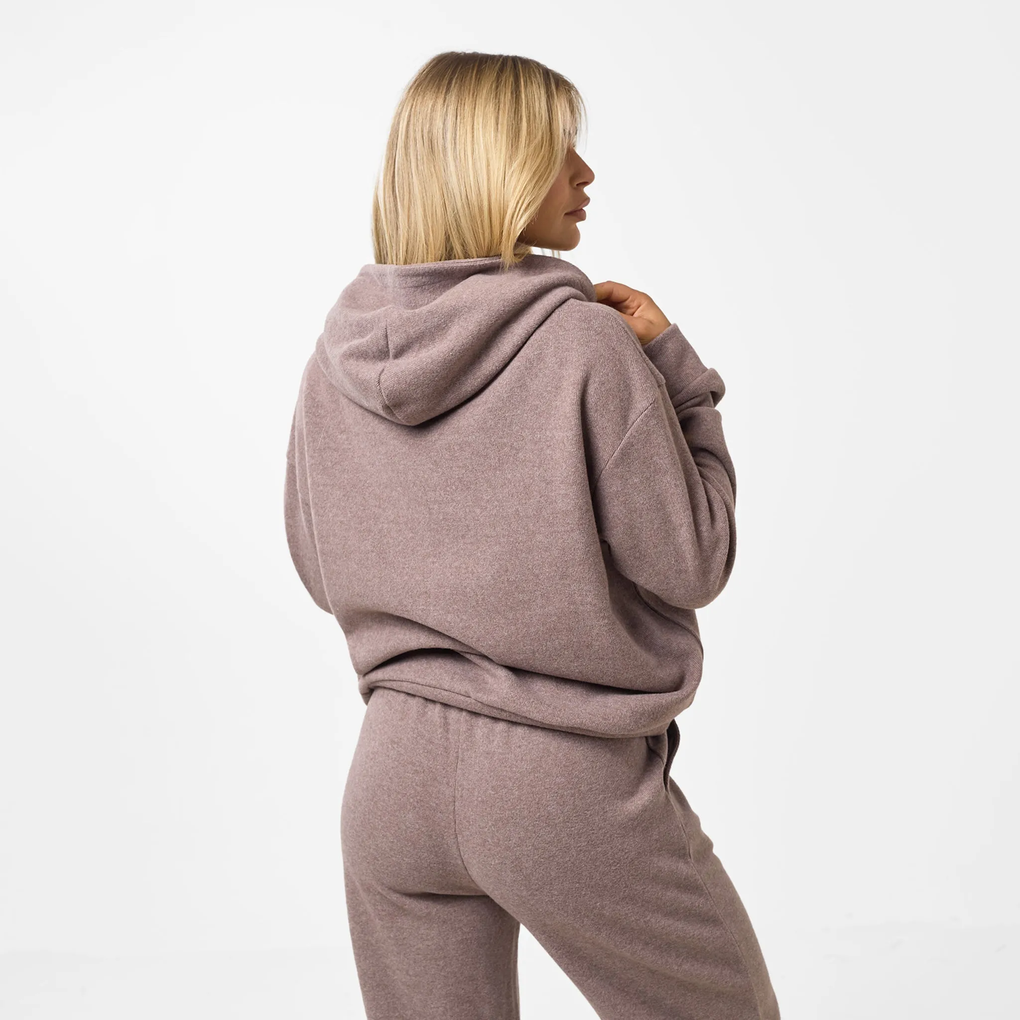 Soft Knit Tracksuit I Brown