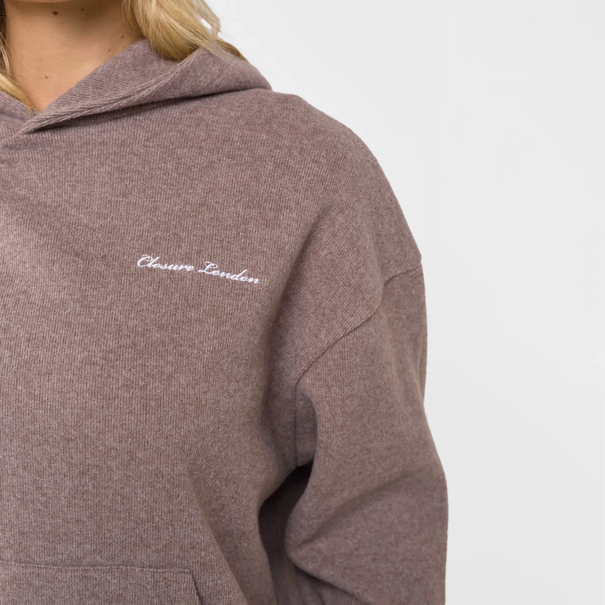 Soft Knit Tracksuit I Brown