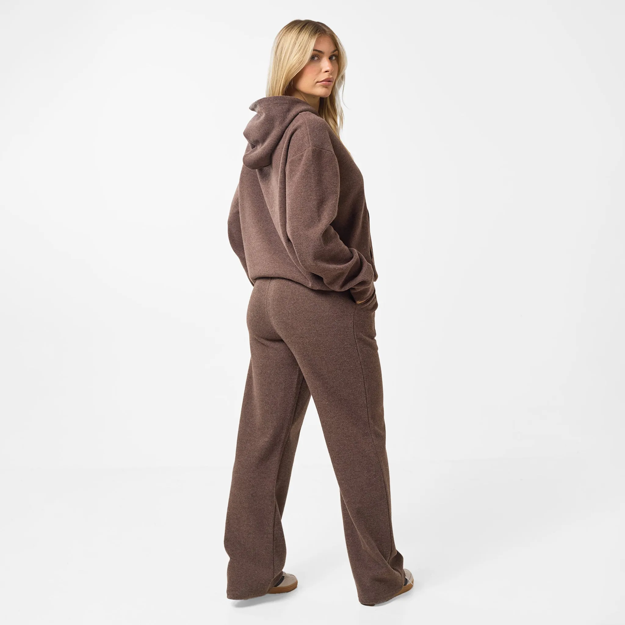 Soft Knit Tracksuit I Coffee