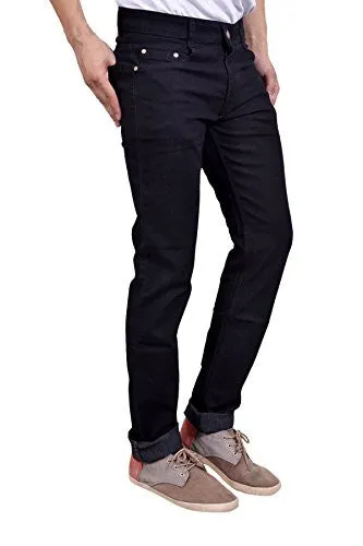 Studio Nexx Men's Denim Regular Fit Jeans (Black, Size - 36)
