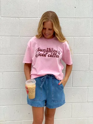 Sunshine & Iced Coffee Tee