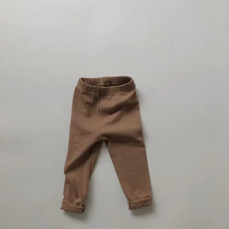 Vivian Solid Color Stretch Leggings