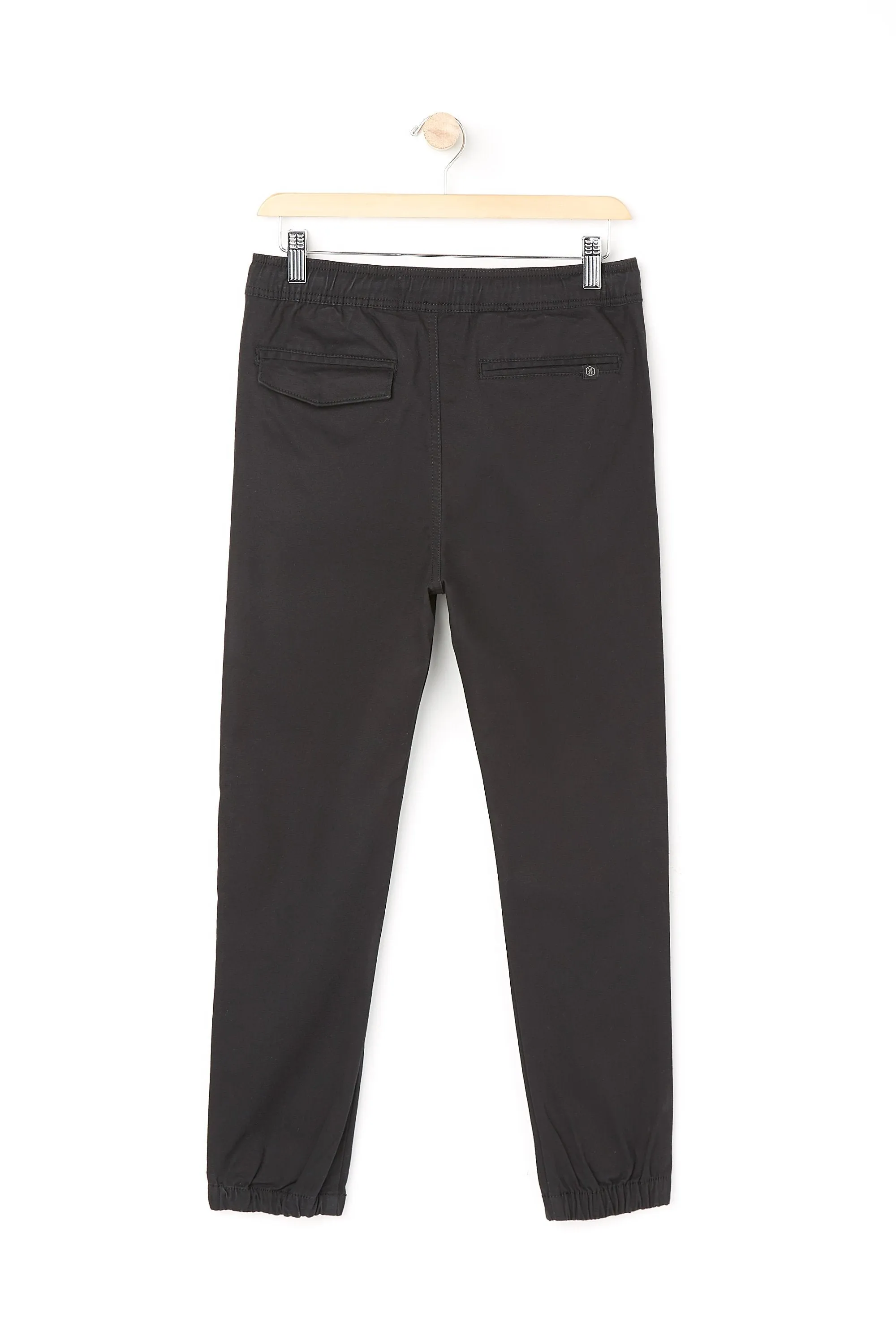 West 49 Youth Black Drawstring Cuff Jogger