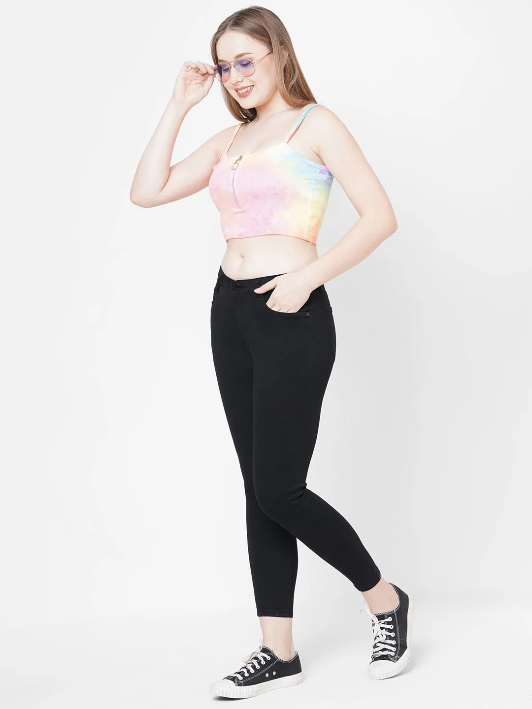 Women High-Rise Skinny Fit Jeans