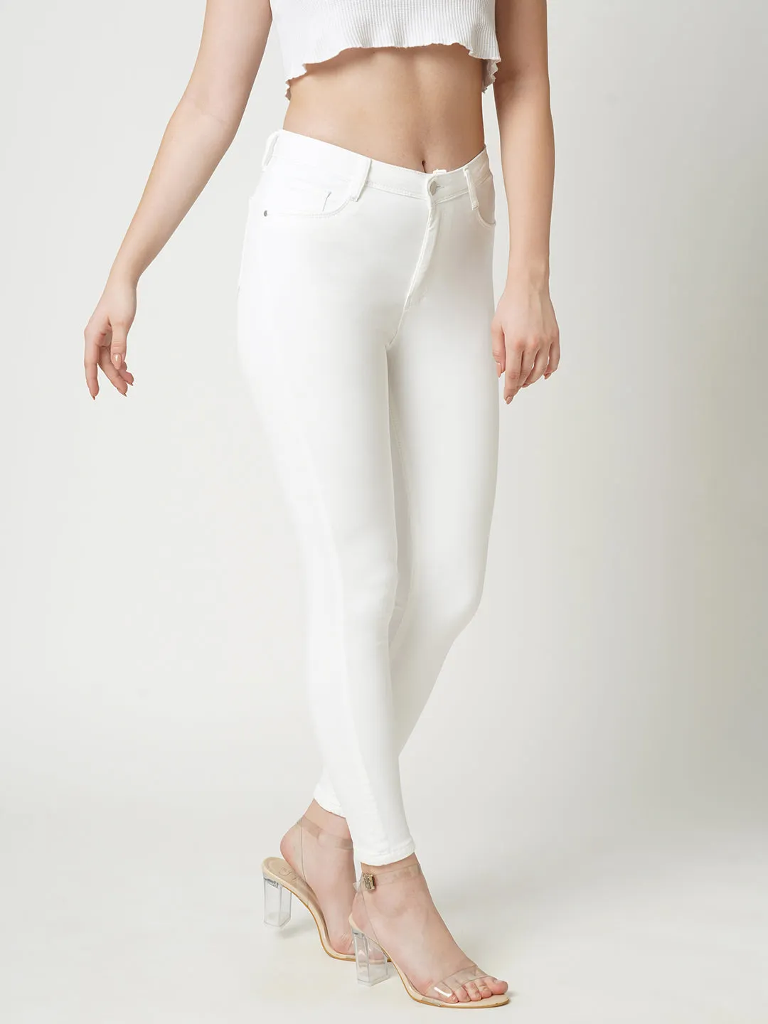 Women High-Rise Skinny Fit Jeans